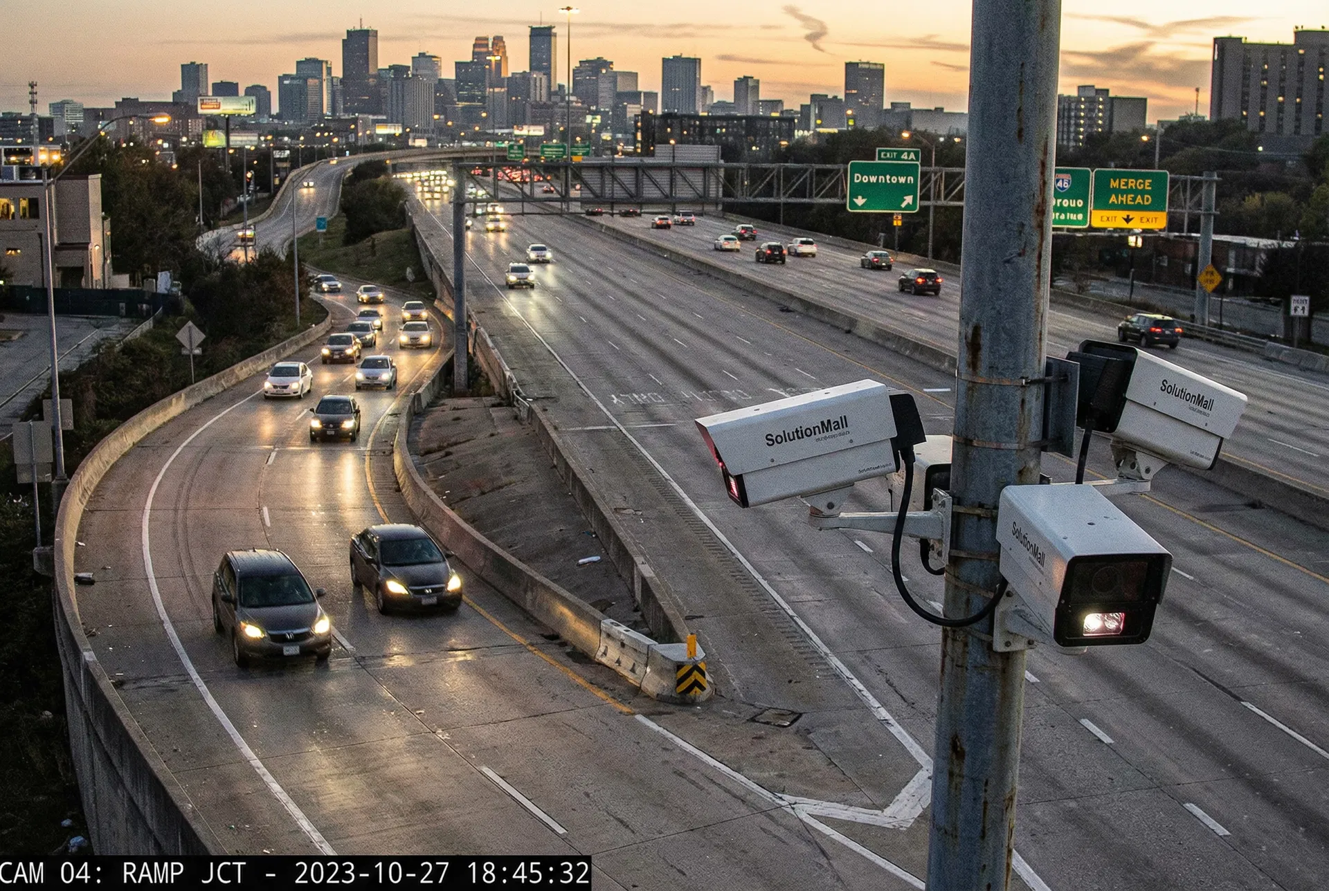 Urban Expressway Ramp