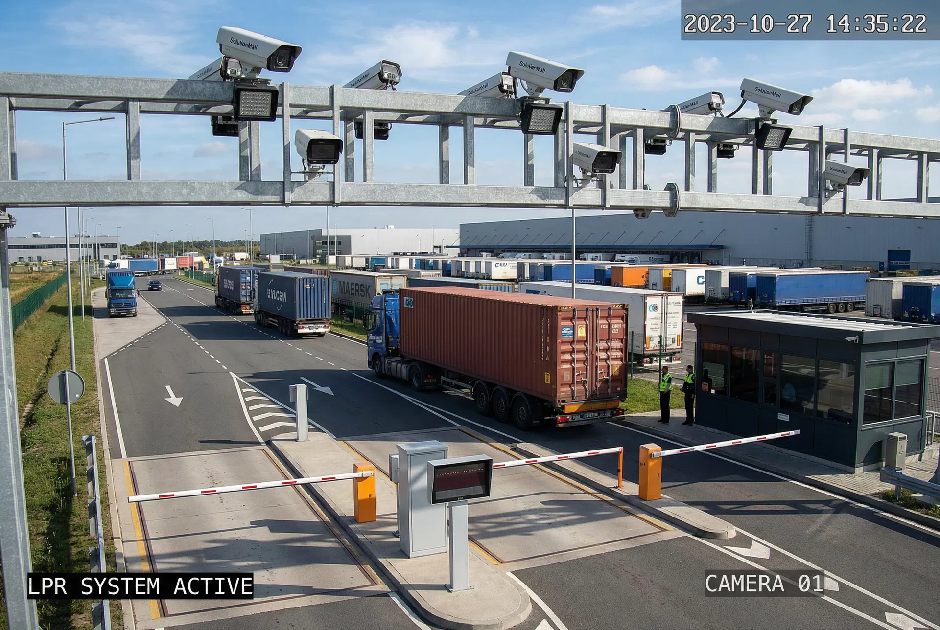 Logistics Park Entrance