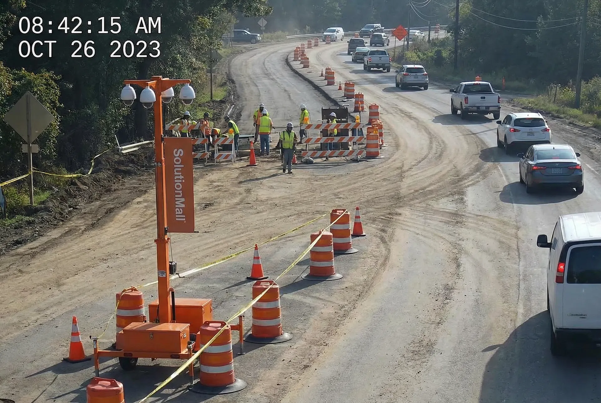 Temporary Construction Diversion
